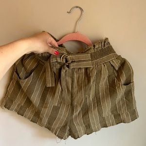 Free People high waisted shorts